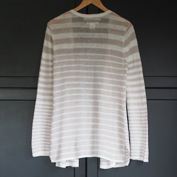 Max Studio | Linen Open Cardigan - Picture 4 of 5